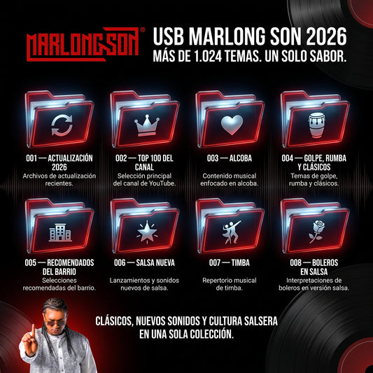 Pack exclusivo - USB MARLONG SON