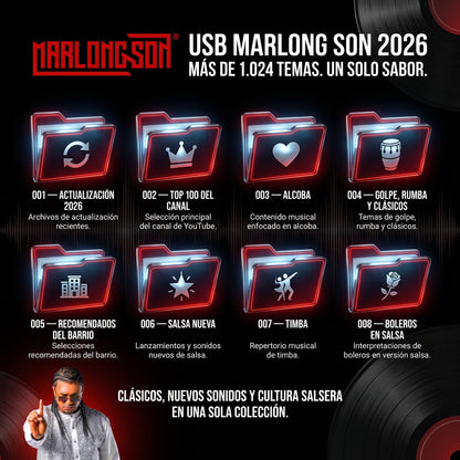 Pack exclusivo - USB MARLONG SON